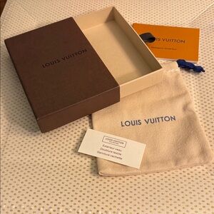 Louis Vuitton Small Gift Box & Pouch